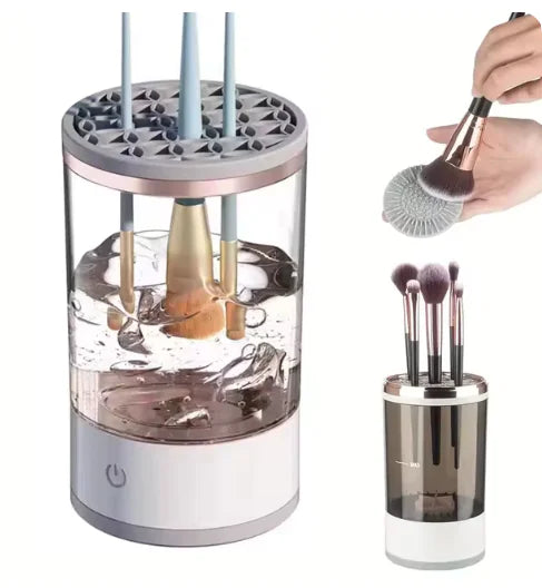 Automatic Makeup Brush Cleaner