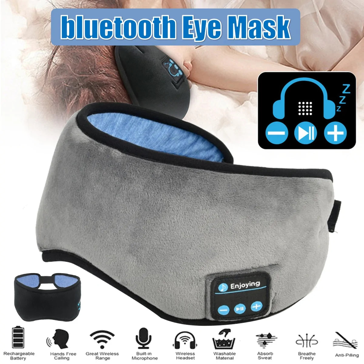 Bluetooth Eye Mask for Sleep