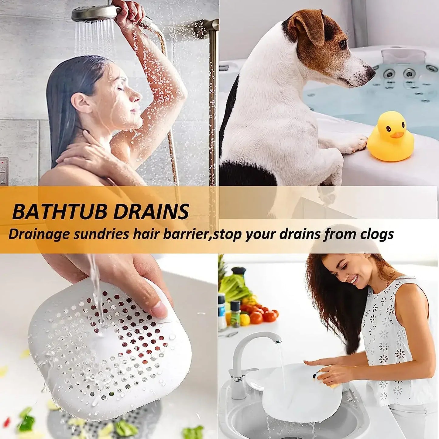 Hair Filter Sink Drain Catcher